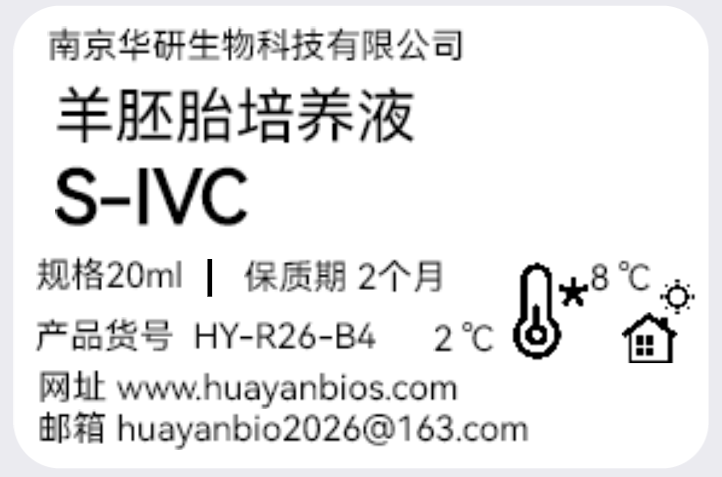 羊胚胎培养液